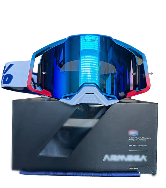 Blue/White Goggles