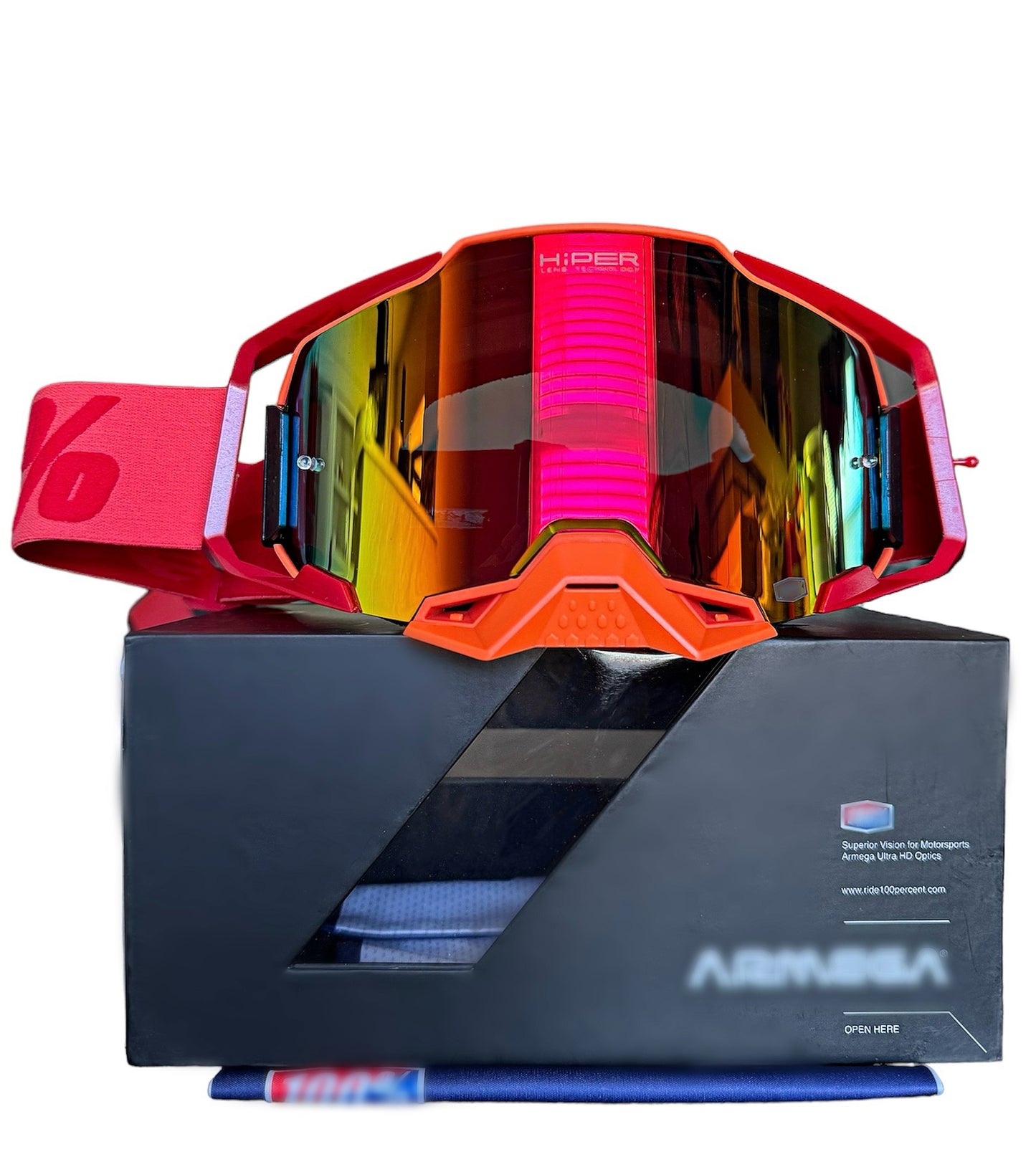 Orange/Red Goggles