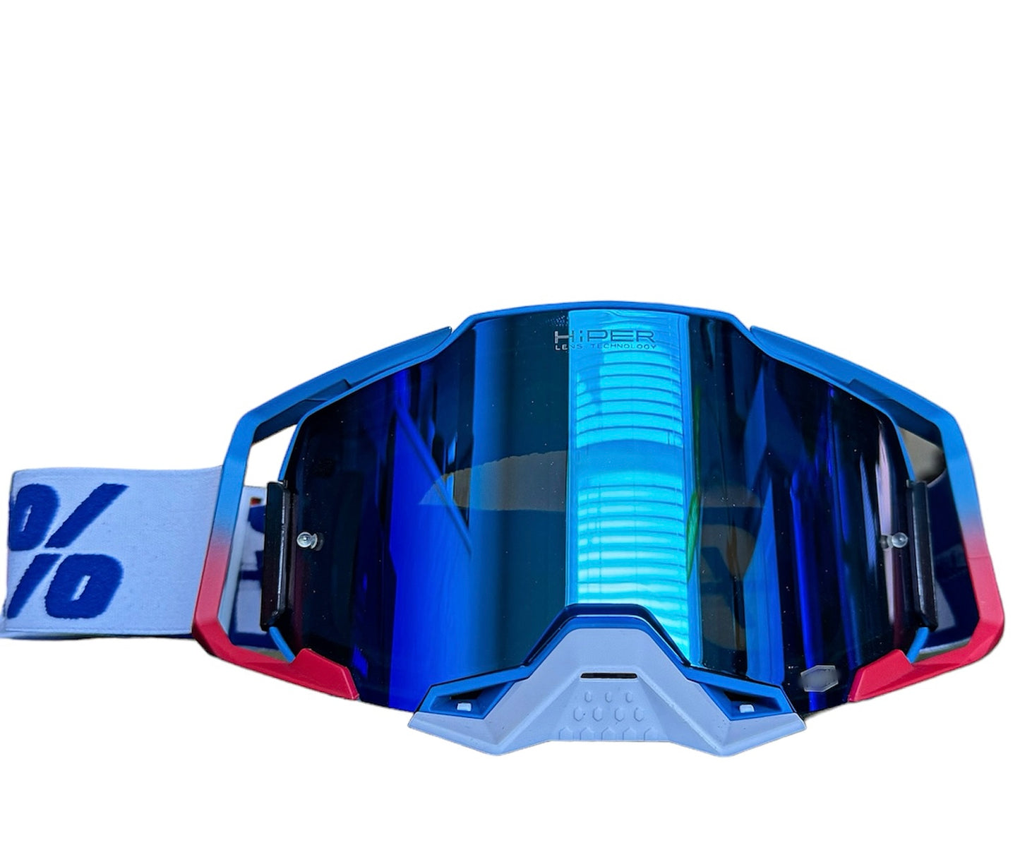 Blue/White Goggles