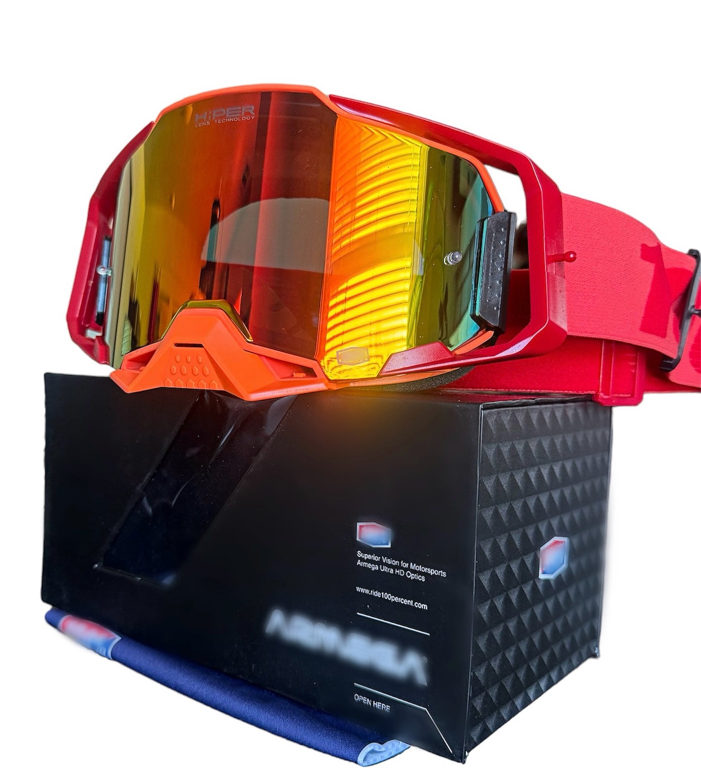 Orange/Red Goggles