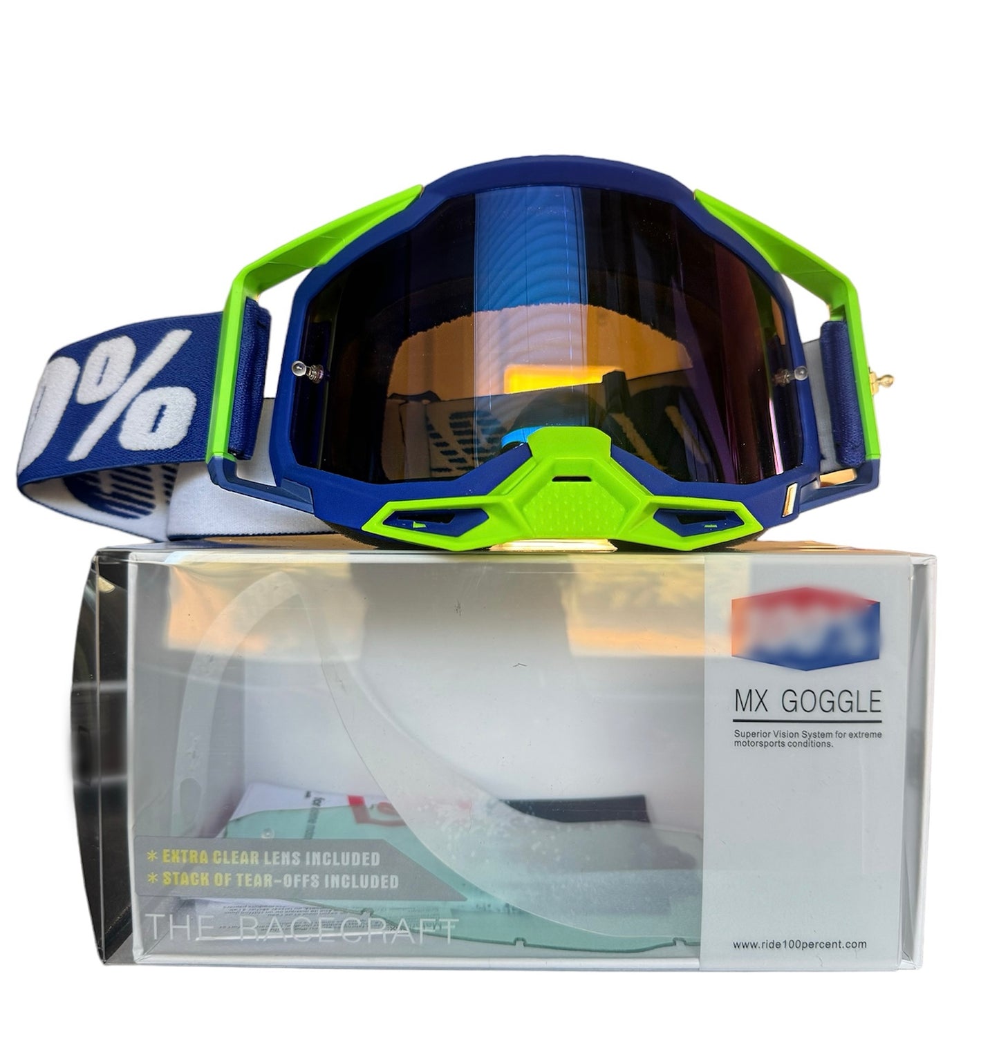 Blue/Green Goggles