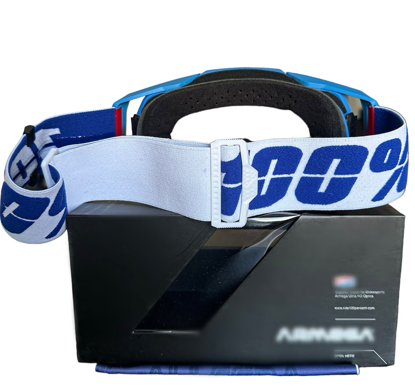 Blue/White Goggles